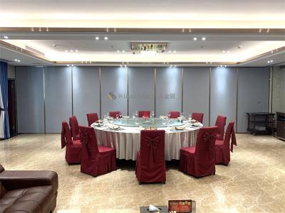 Office Hotel Retractable Soundproof Wall Fabric Partition Walls