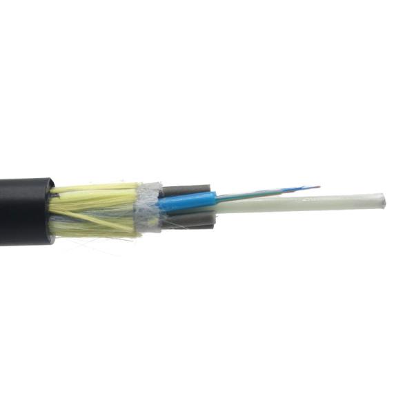 12 24 48 Core Outdoor Loose Tube ADSS Aerial Fiber Optic Cable