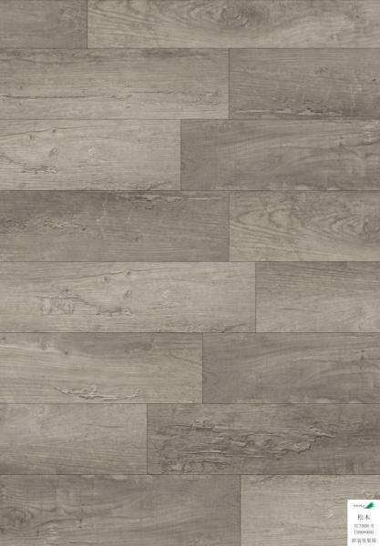 PVC Plank Flooring , Waterproof Luxury Vinyl Flooring 0.3mm Wear Layer