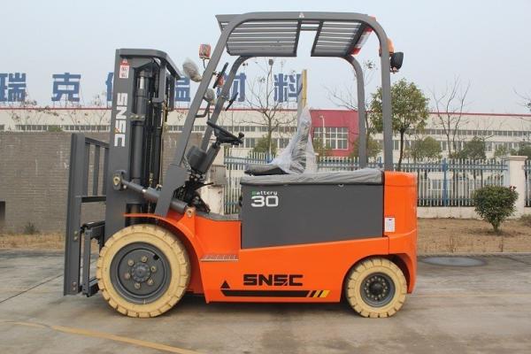Pedido personalizado Bateria Motor elétrico 3 toneladas Carga Snsc empilhadeira de Shanghai Shineng