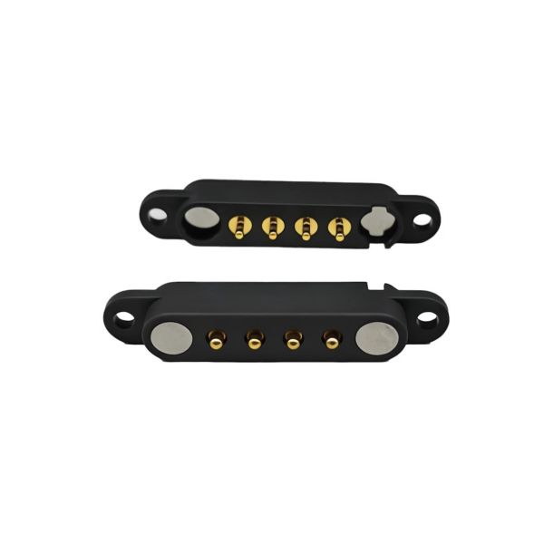 Brass C3604 pogo pin 4pin Pogo Pin connector Spring Pin magnetic Charging connector