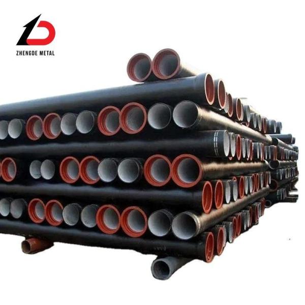 Classe K9 C25 C30 C40 ISO 2531 BS En 545 En 598 Tuyau en fonte ductile pour eau potable