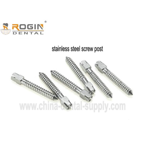 Titanium / Gold Plated Dental Screw Post 120/ 240 Pcs With Refill Screw Posts