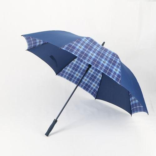 Custom Logo Promotional Golf Umbrellas Strong Windproof 30 Inch Blue Durable