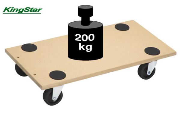 Transport Roller Heavy Duty Four Wheel Dolly , Furniture Moving Equipment Dolly