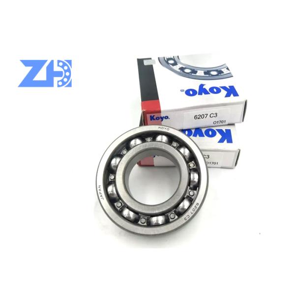 6207-2Z/C3 6207-2RS Deep Groove Ball Bearing 6207 Bearing groove ball bearing