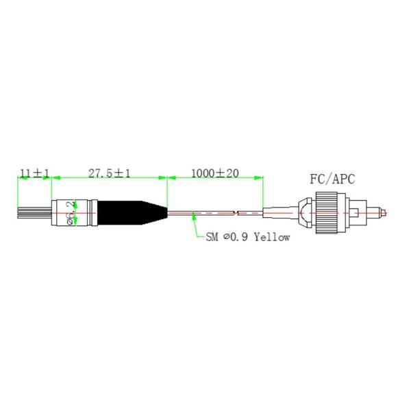 Лазер диода коаксиала FP вокруг 1553nm (на 25°C) с типом версией ТЕХНИЧЕСКИХ и s