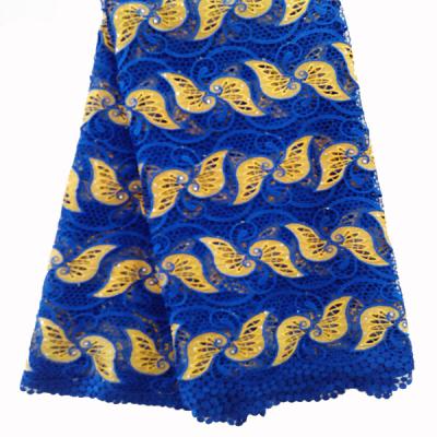 African cupion lace fabric/ African cord lace fabric/ guipure lace fabric 2015