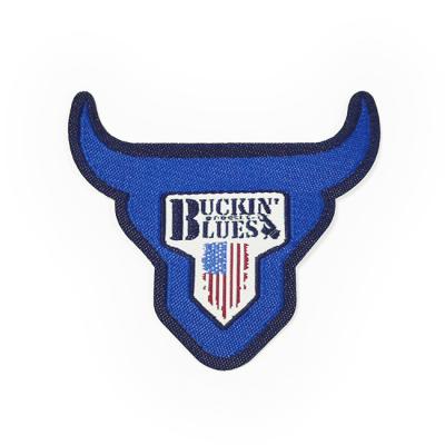 Ferro da beira de Merrow em Logo Patches Custom For Hats e na roupa