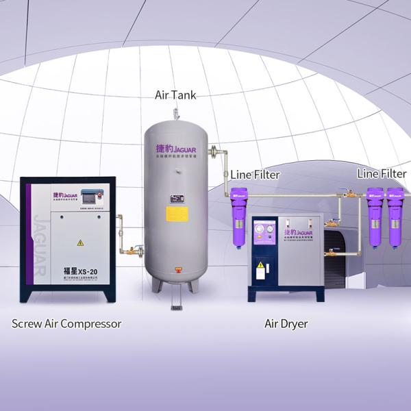 220V 60hz 15kw 20hp High Pressure Screw Type Air Compressor for Industrial Efficiency