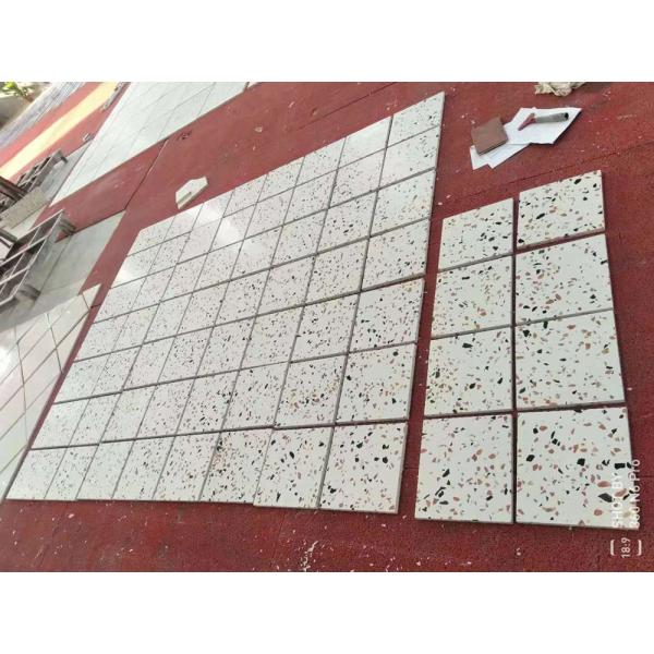 High Density Inorganic Terrazzo Slab Tiles Artificial Stone Indoor Outdoor