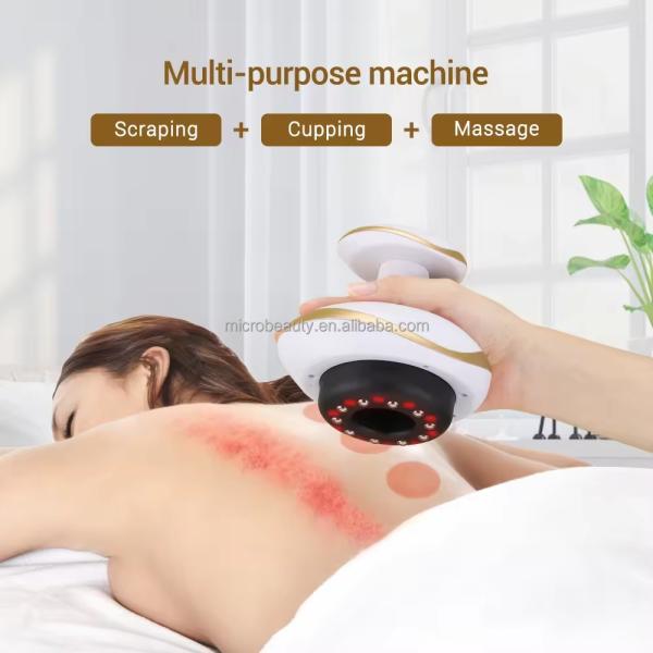 Electric Vacuum Suction Cup Therapy Machine Guasha Anti Cellulite Cupping Massager