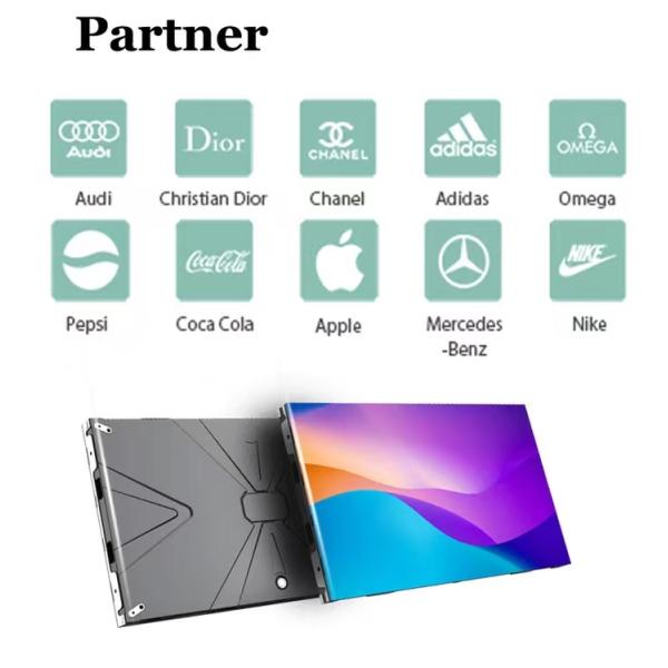 Ecrã LED fixo interior 16:9 Ratio de ouro P2.5 Ecrã LED fixo Fine Pixel Pitch Series