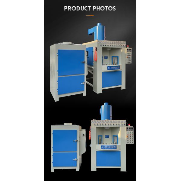 Automatic Sandblasting Machine Turntable Type with 12PCS Boron Cabide Nozzle