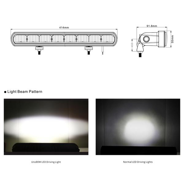 16 Inch 80W Work Led Light Bar Lights For Lada Niva Cars Flood Beams 4x4 Off road SUV ATV Tractor Boat Trucks Excavator