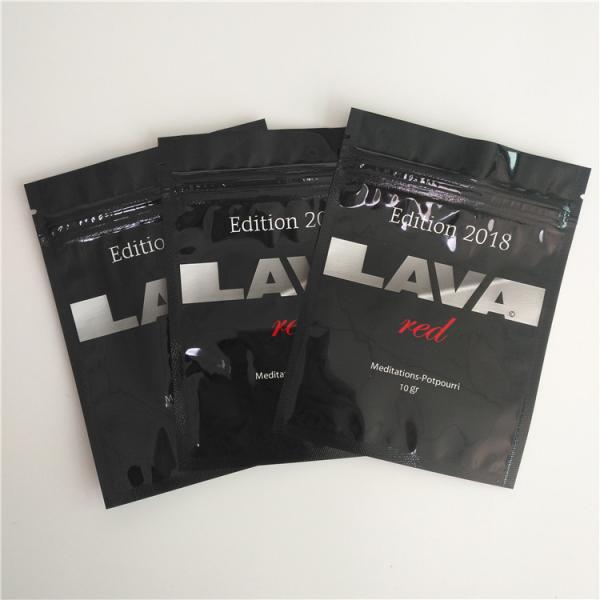 O cabelo de empacotamento do malote da folha do feijão do cana-de-açúcar amarra o saquinho pouca impressão minúscula do saco CMYK do Pin