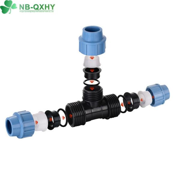 PP Compressão Fitting Plástico Union Ball Valve Valve Foot Valve Butterfly Valve Top Choice
