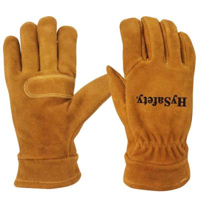 Flame Retardant 2D Style Firefighter Work Gloves Moisture Barrier