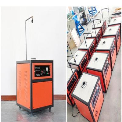 fornalha de indução de derretimento de cobre de prata do ouro 16kw pequeno