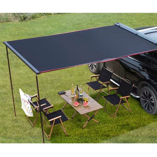 Hot Selling Outdoor Car Awning Tent 4x4 SUV Aluminum Shell Retractable Car Side Awning