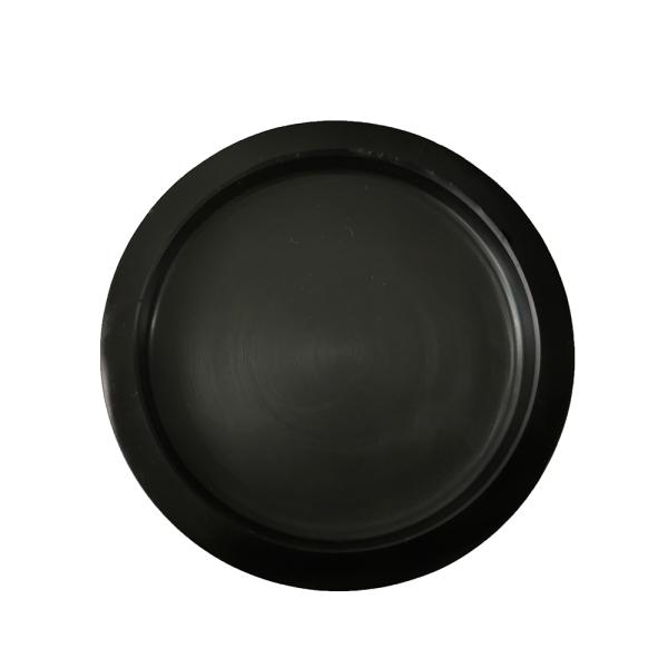CLASSIC Style Handwork Customized Natural Black Round Marble Cup Coasters For Hotel Home Decoration