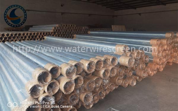 Abertura de aço inoxidável não magnética do entalhe de Johnson Well Screen 273mm 0.25mm
