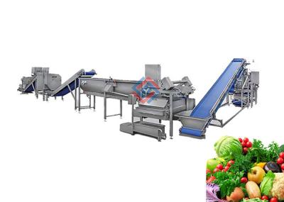 Máquina comercial da arruela do vegetal de fruto, linha de processamento dos vegetais