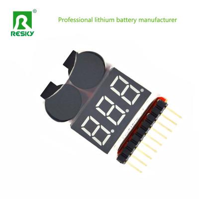 Accessoires RC Double haut-parleur 1s-8s Alarme de basse tension pour batterie au lithium