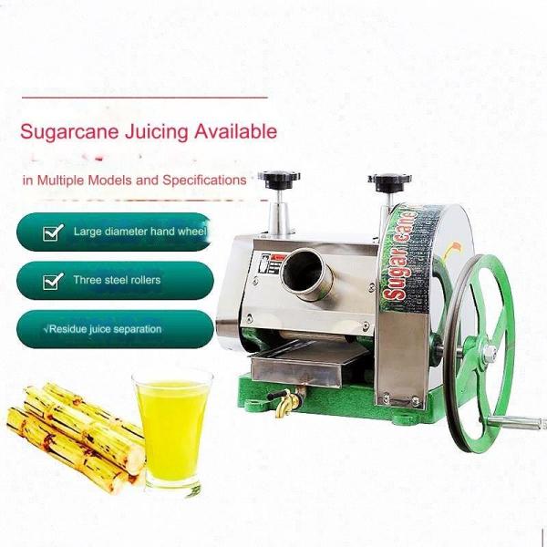 30-50kg/h Sugar Cane Processing Types Manual Juicer Stainless Steel Extractor Squeezer