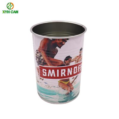 Tasse de empaquetage de vin de rhum de whiskey de boissons de Tin Can 250ml~500ml d'alcool
