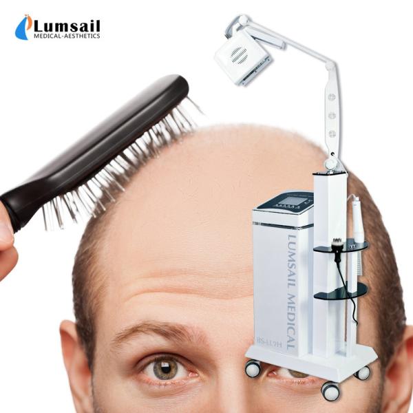 Máquina Handheld do laser do diodo da queda de cabelo da ponta de prova 650nm