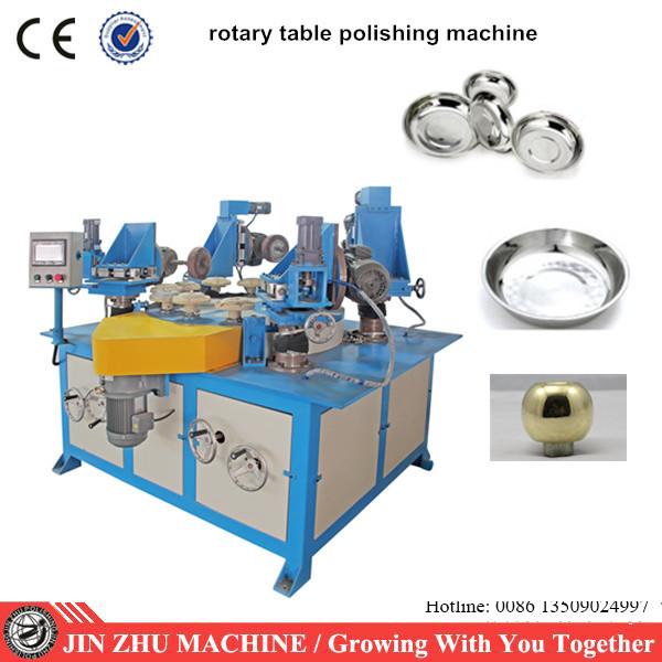 Machine de polissage et de polissage de Tableau rotatoire, machine de polissage pour des ustensiles d'acier inoxydable