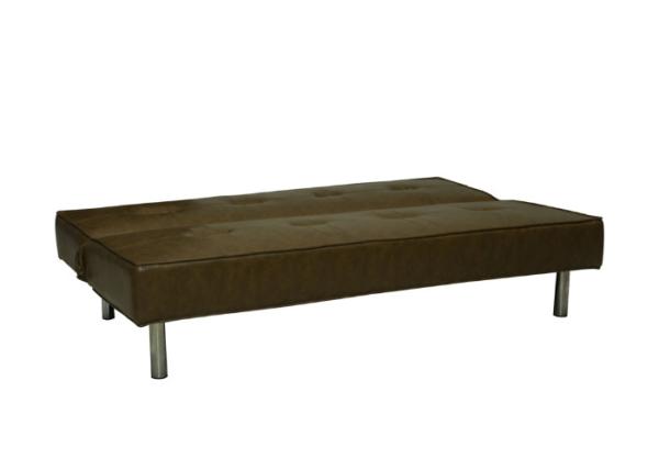 PVC Cover Space Saving Sofa / Unique Sofa Beds Steady Structure With Metal Legs