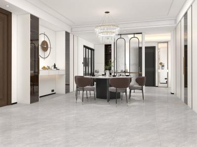 White Marble Glazed Porcelain Floor Tile Polished 600X1200mm