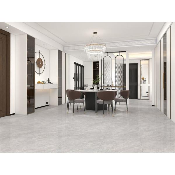 Carreau de sol en porcelaine émaillée marbre blanc poli 600X1200mm