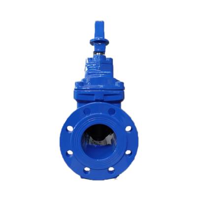 DIN-F5 Non Rising Stem Sluice Gate Valve Gland Type DN50-DN800 For Water Supply