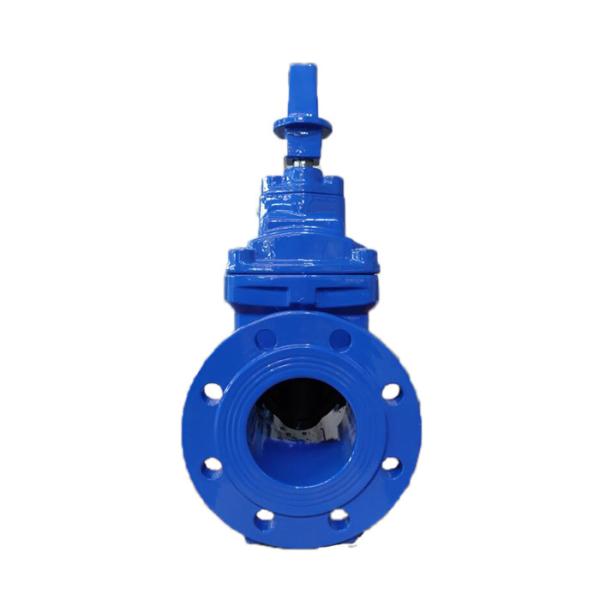 DIN-F5 Non Rising Stem Sluice Gate Valve Gland Type DN50-DN800 For Water Supply