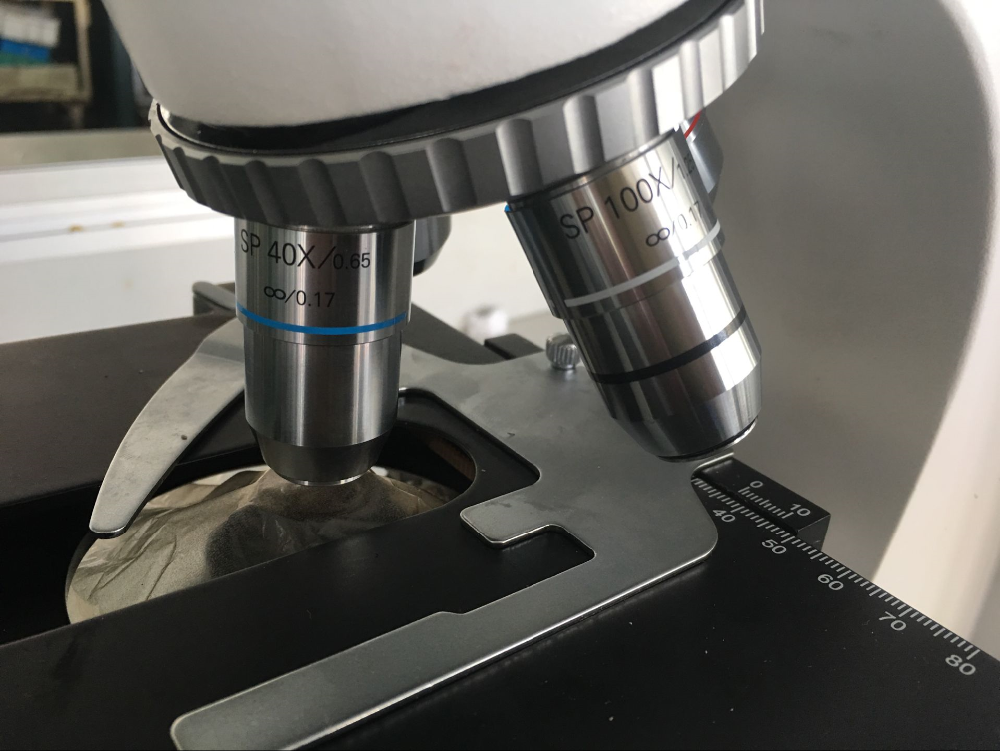 Digital Biological Microscope XSZ-166T With 9.7 Inch LCD Infinite Plan