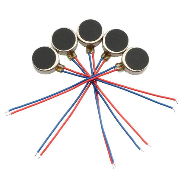 Small Size Micro Vibration Motor 1.5V 3V Micro Flat Brushless DC