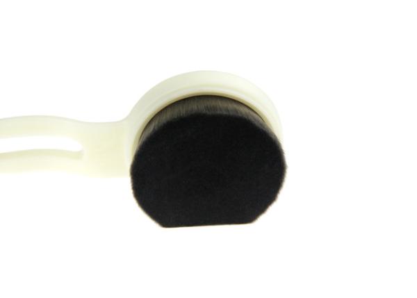 Long Plastic Handle Eco Face Cleaning Brush For Facial Cleaning Makeup