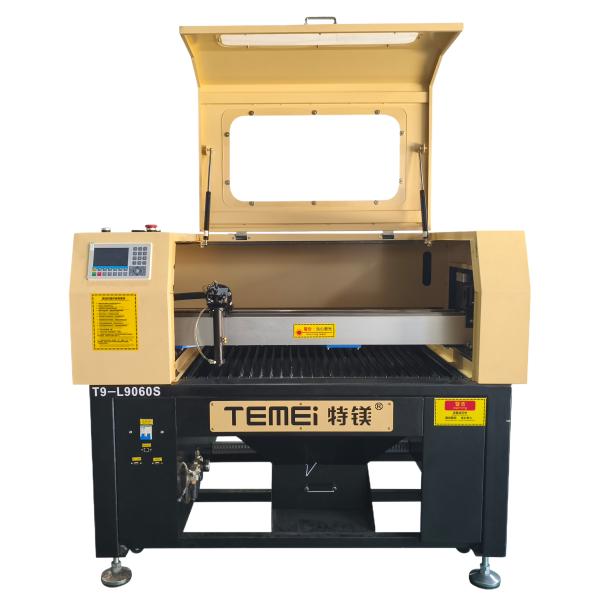 High Precision 9060 Co2 Laser Engraving Machine Non Metallic Co2 Laser Acrylic Cutting