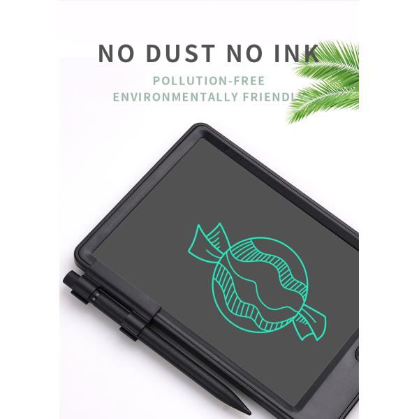 Waterproof Erasable Black LCD Writing Board Drawing Pad 7 Inch