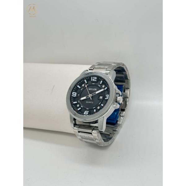 New Casual Sport Men Luxury Waterproof Quartz Watch with Stainless Steel Band