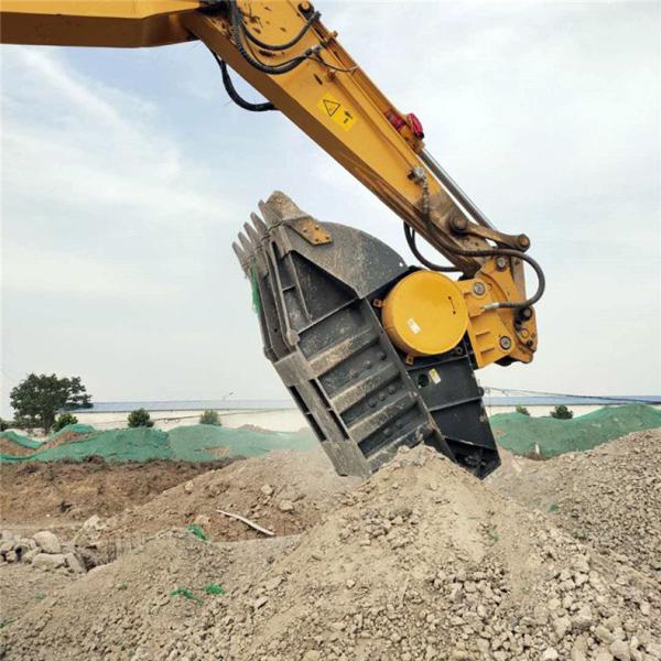 Fine Screening Excavator Rock Bucket Construction Loader Stone Crusher Bucket