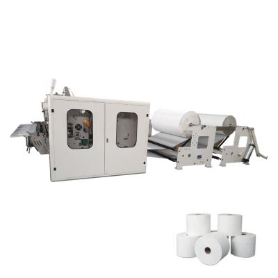 Colagem das caudas da máquina da fatura de lenço de papel do toalete do desperdício do atalho do empurrador do log