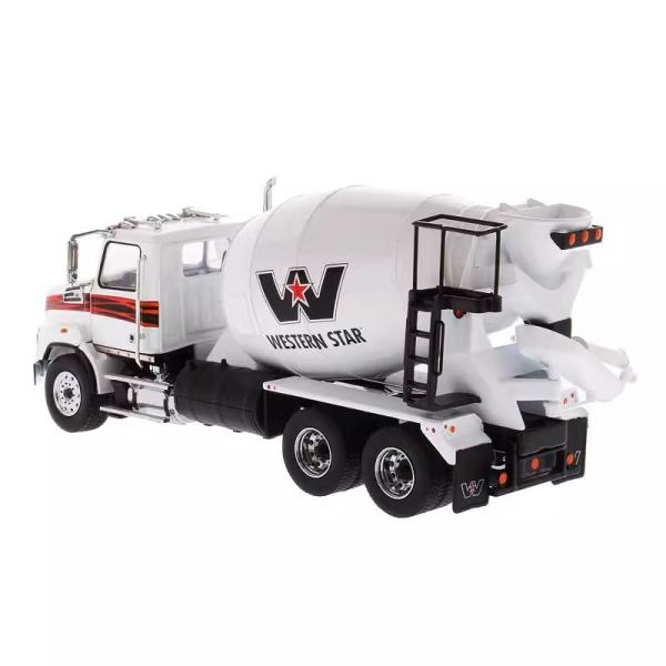DM Western Star Mixer Truck 1/50 Diecast Cement Transport Model Vehicle Collectible