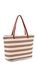 Extra Large Canvas Beach Bag With 2 Side Pockets for Beach, Travel, Cruise, Shopping, Ideal Gift for Women