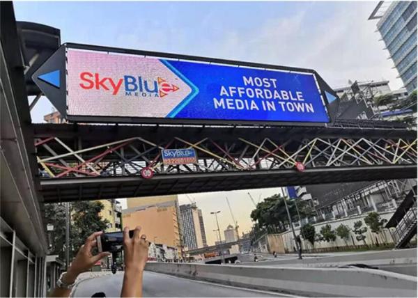 SMD P6 Advertising LED Display Board , External LED Display 192x192mm