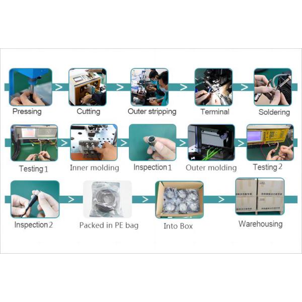 Compatible Male Female Medical LM Push Pull Metal Connectors And Circular Cables