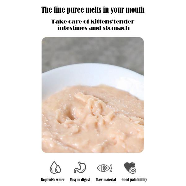 Pet Supplies Fresh Three Flavors Cat Strips Pet Food Snacks for Promoting Canned Food